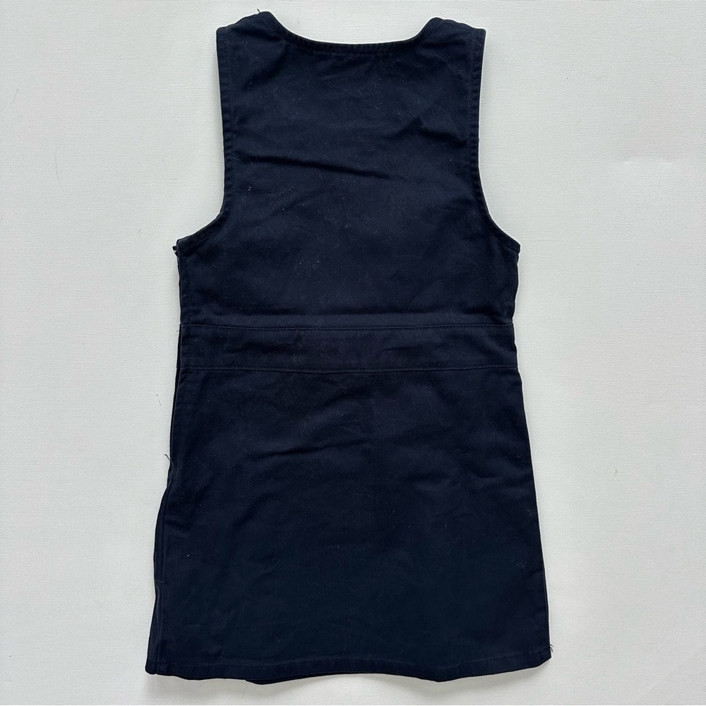 French Toast Navy Uniform Dress with Striped Bow Size 6 - Picture 8 of 10